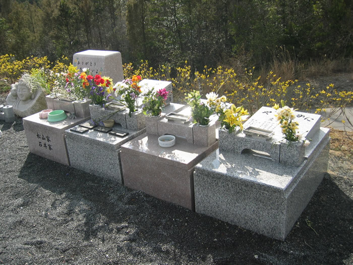 個別墓の写真
